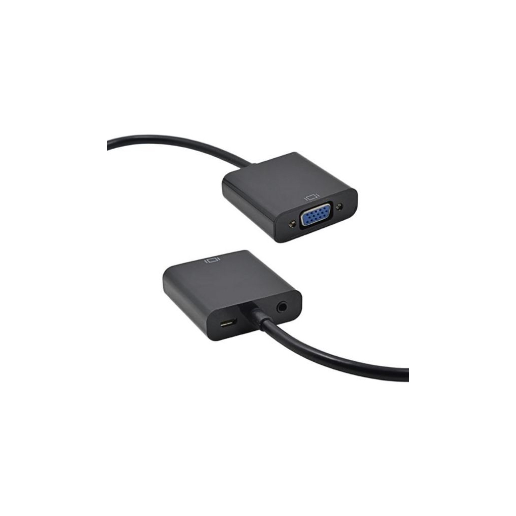 Перехідник ST-Lab HDMI male to VGA F (з кабелями аудіо і живлення від USB) (U-990) зображення 5