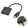 Перехідник ST-Lab HDMI male to VGA F (з кабелями аудіо і живлення від USB) (U-990) зображення 8