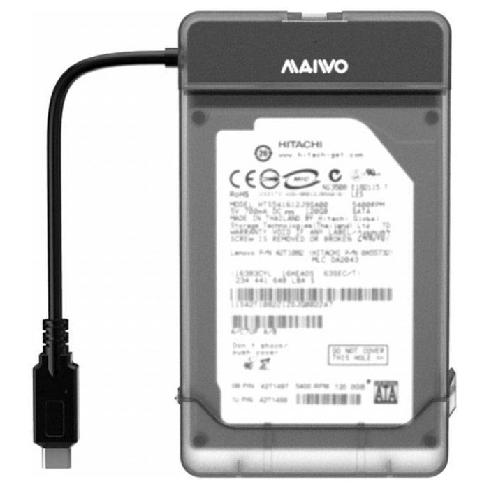 ᐈ Купить карман внешний Maiwo USB3.1 GEN1 TypeC to HDD 2,5