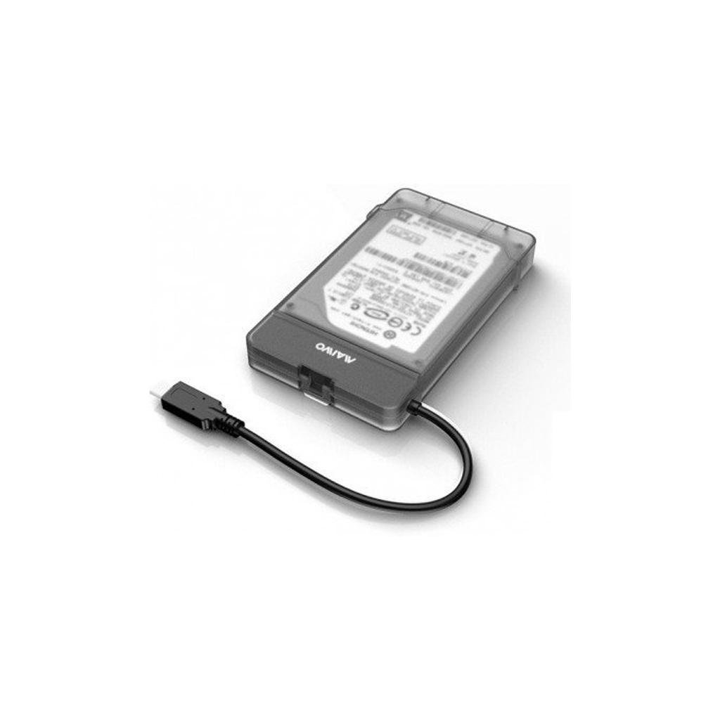 Адаптер Maiwo USB3.1 GEN1 TypeC to HDD 2,5" SATA/SSD black (K104G2 black) изображение 4