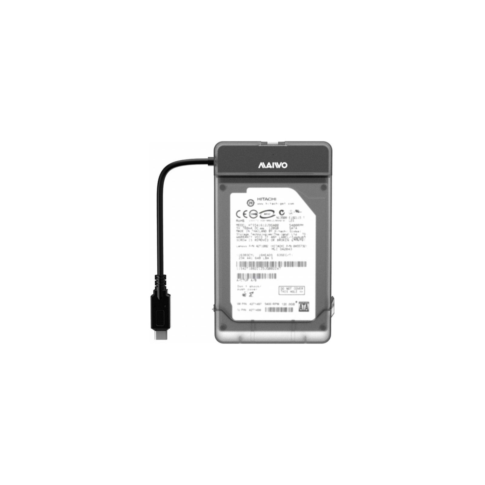 ᐈ Купить карман внешний Maiwo USB3.1 GEN1 TypeC to HDD 2,5