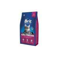 Сухий корм для кішок Brit Premium Cat Adult Chicken 8 кг (8595602513093)