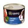 Консервы для собак Savory Dog All breeds Puppy с кроликом 200 г (4820232630570)