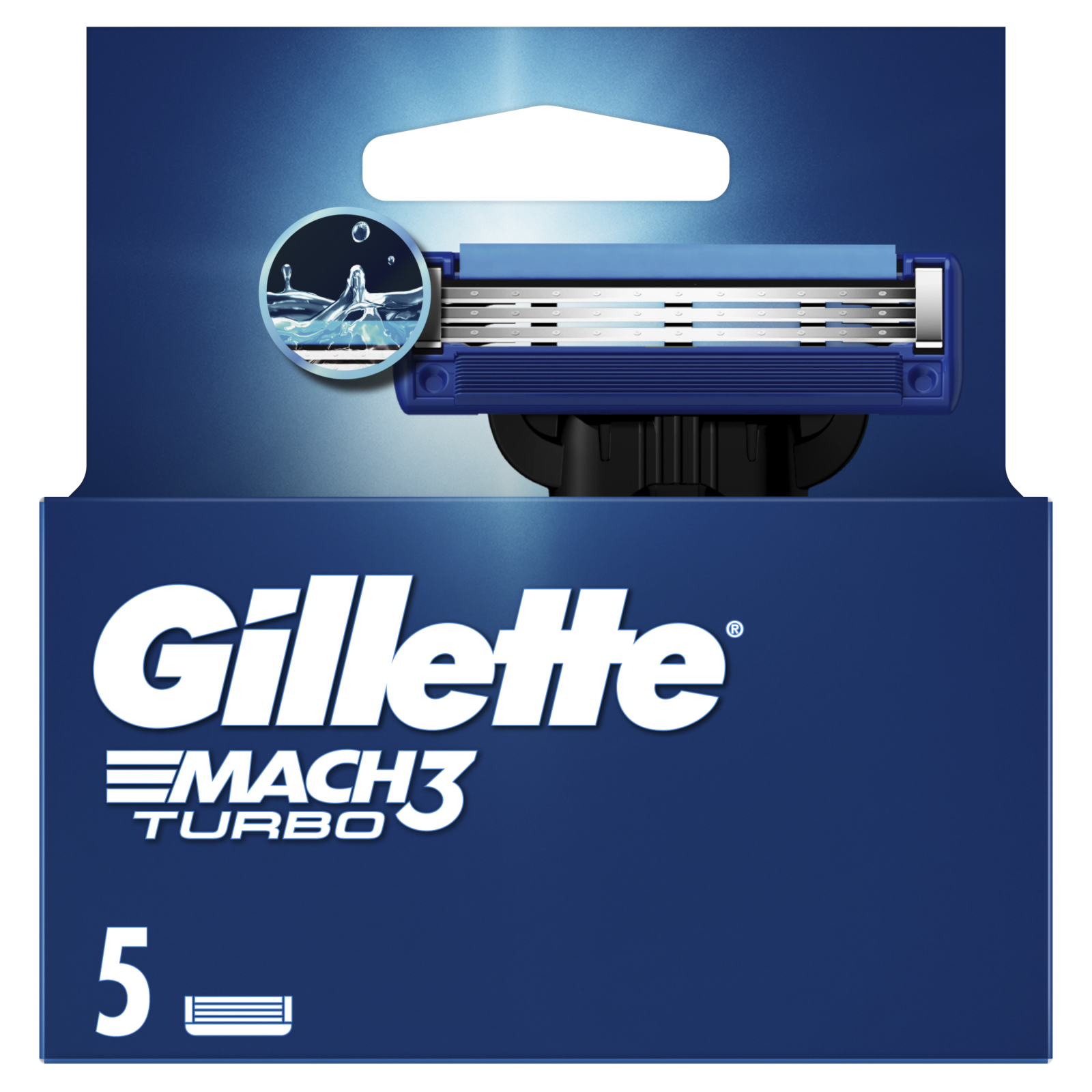 Змінні касети Gillette Mach 3 Turbo 4 шт (3014260331306) зображення 2