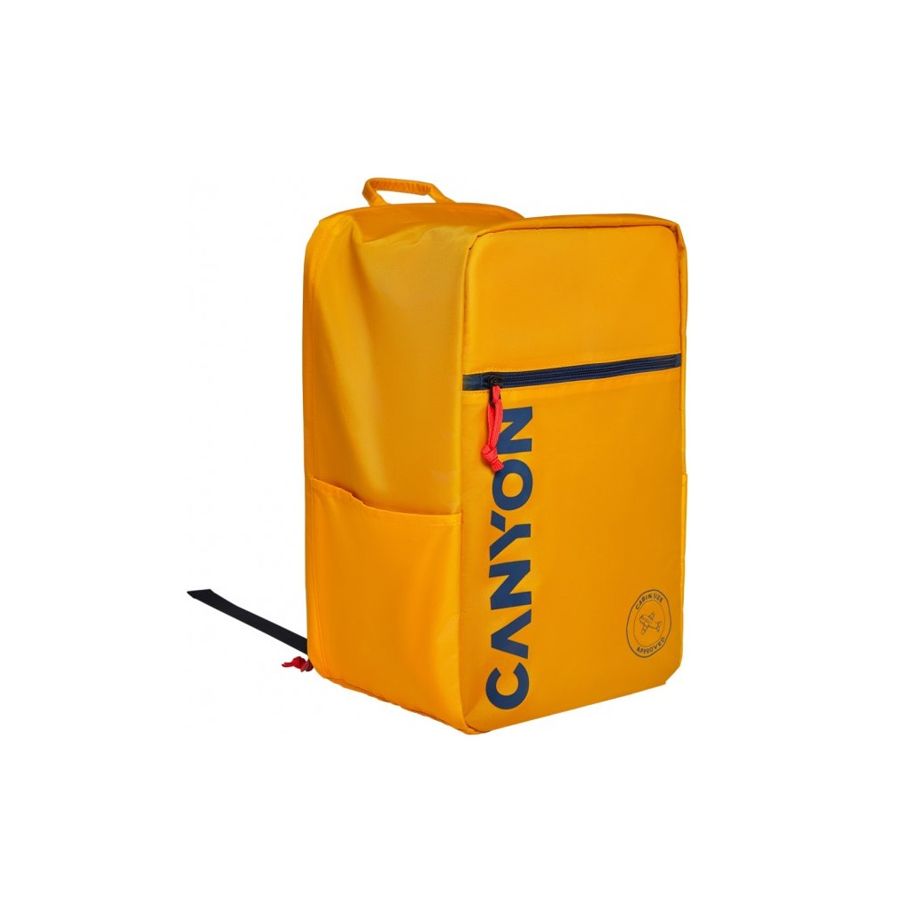 Рюкзак для ноутбука Canyon 15.6" CSZ02 Cabin size backpack, Yellow (CNS-CSZ02YW01) изображение 3