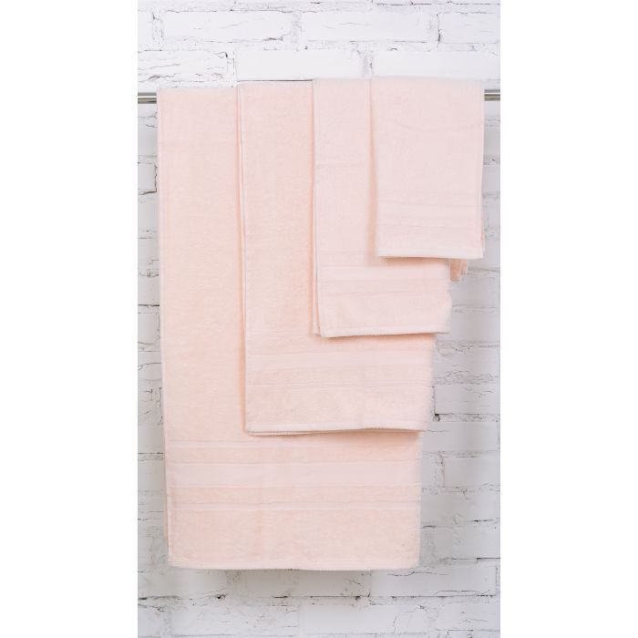 Рушник MirSon набір банних 5080 Elite SoftNess Peach 40х70, 50х90, 70х140, (2200003975727) зображення 3