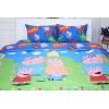 Постільна білизна MirSon Бязь Ranforce Elite 17-0507 Peppa 220х240 King Size (2200004706801)