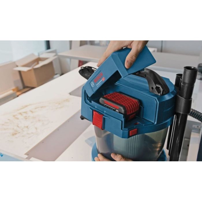 Пилосос будівельний Bosch GAS 18V-10 L (без АКБ та ЗП) (0.601.9C6.302) зображення 8
