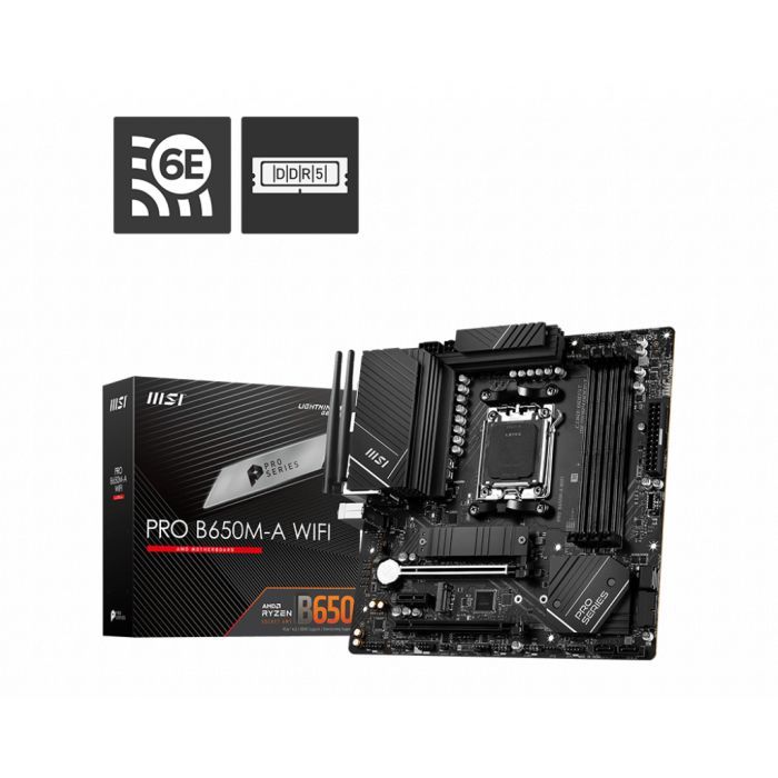 Материнская плата MSI PRO B650M-A WIFI изображение 5