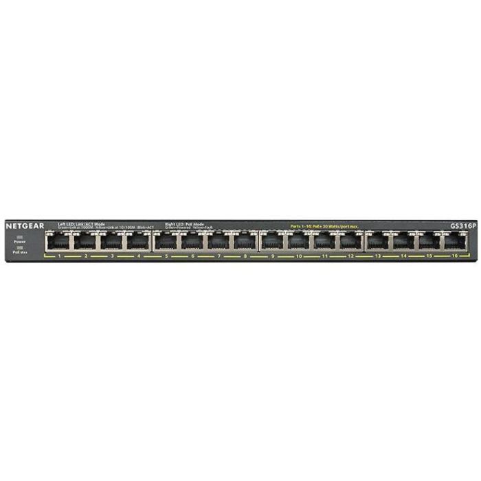 Комутатор мережевий Netgear GS316P-100EUS