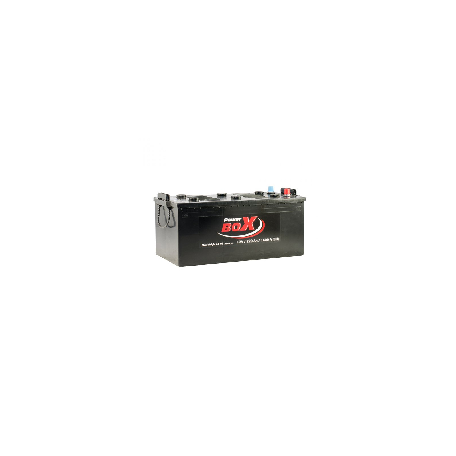 Акумулятор автомобільний PowerBox 220 Аh/12V А1 (SLF220-00) зображення 2