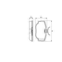 Гальмівні колодки Bosch 0 986 424 564 зображення 4