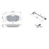 Гальмівні колодки Bosch 0 986 494 082 зображення 2
