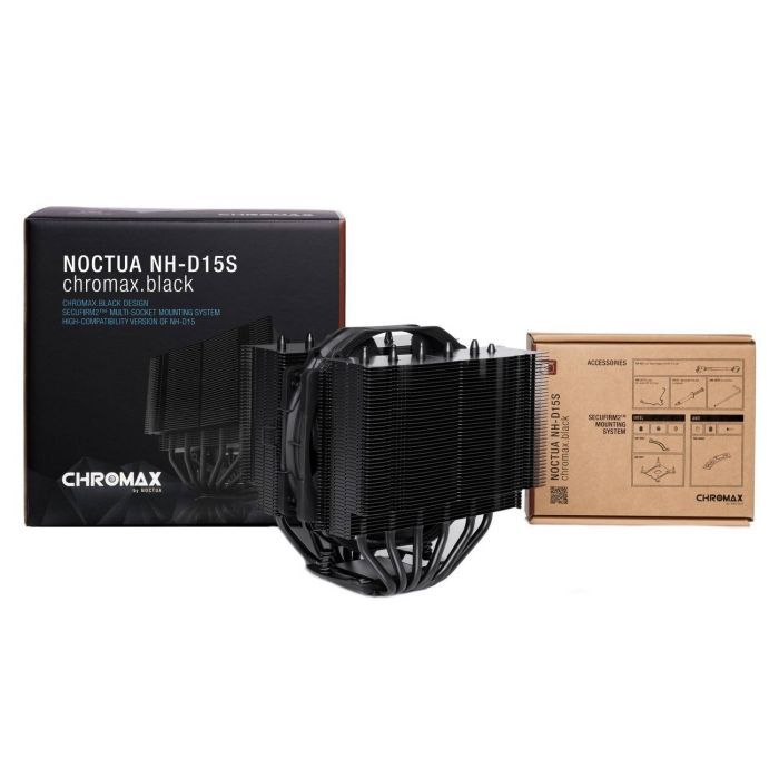 Кулер для процессора Noctua NH-D15S CHROMAX.BLACK изображение 3