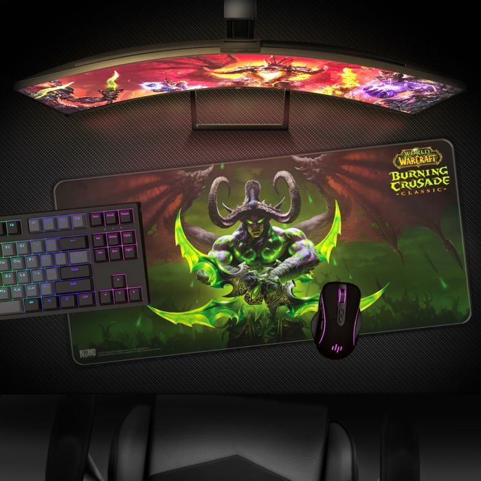 Коврик для мышки Blizzard World of WarCraft Burning Crusade Illidan 0 XL (FBLMPWOWILLID21XL) изображение 3