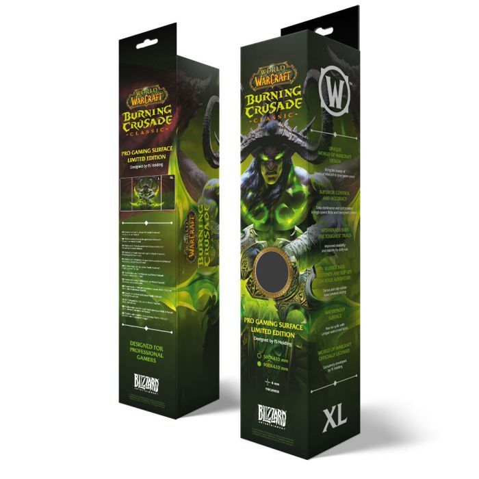 Коврик для мышки Blizzard World of WarCraft Burning Crusade Illidan 0 XL (FBLMPWOWILLID21XL) изображение 4