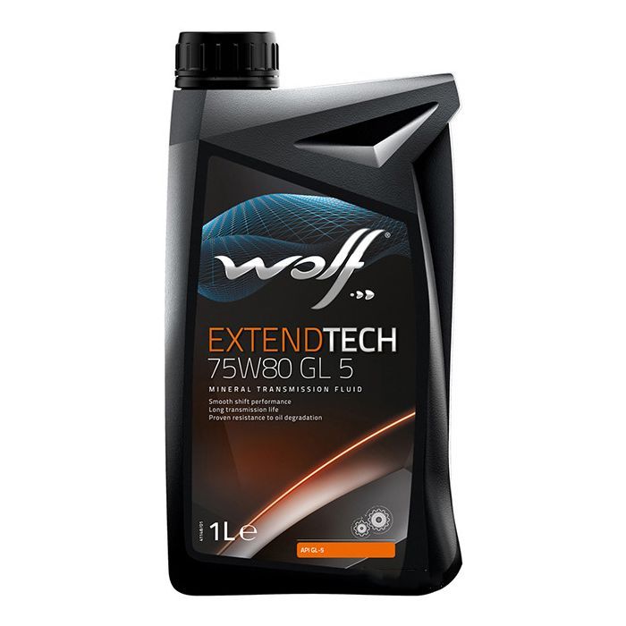 Трансмісійна олива Wolf EXTENDTECH 75W80 GL 5 1л (8303807)