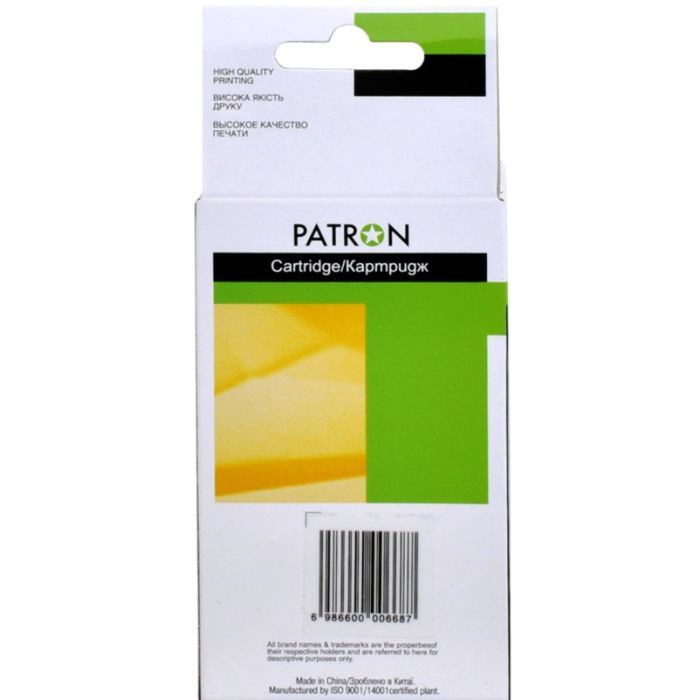 Картридж Patron HP 934XL (C2P19AE/C2P23AE) 1300c, Black (PN-934XL-B) зображення 2
