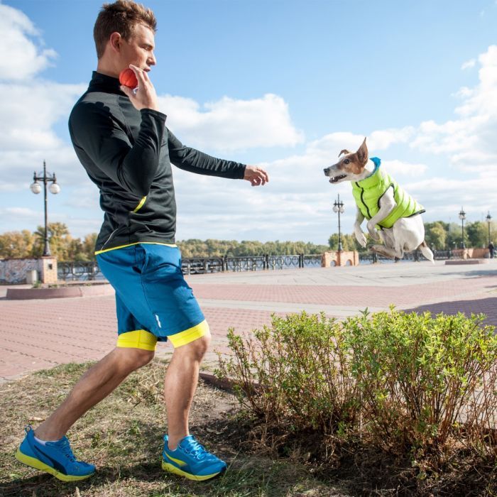 Курточка для животных Airy Vest двусторонняя XS 25 салатово-голубая (1597) изображение 9