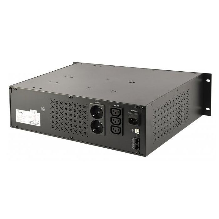 Пристрій безперебійного живлення EnerGenie UPS-RACK-1200 1200VA (UPS-RACK-1200) зображення 2