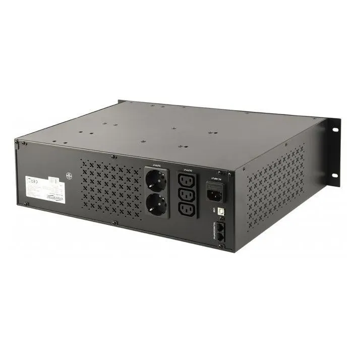 Пристрій безперебійного живлення EnerGenie UPS-RACK-1200 1200VA (UPS-RACK-1200) зображення 2
