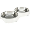 Посуда для кошек Trixie Миска двойная 2х200 мл/13 см(белая) (4011905251875) изображение 4