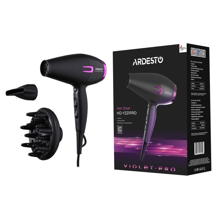 Фен Ardesto HD-Y221PRO изображение 7