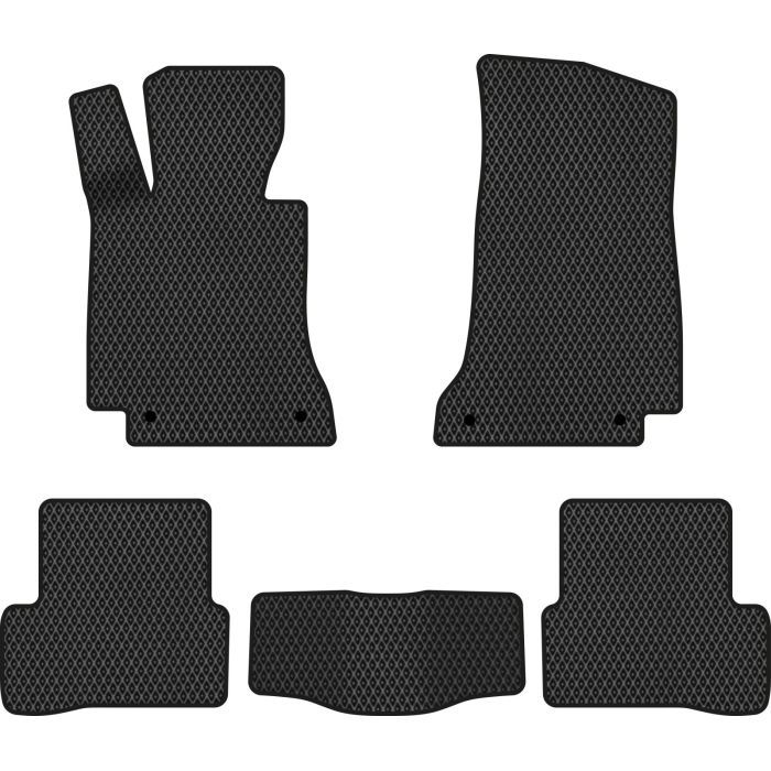 Коврик в салон EVAtech Mercedes-Benz C-Class (W205) 2014-2021 4 поко (MB3797C5MS4RBB)