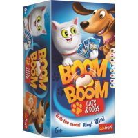 Настольная игра Trefl Бум-Бум. Собаки и кошки (Boom Boom: Cats & Dogs) (02004)