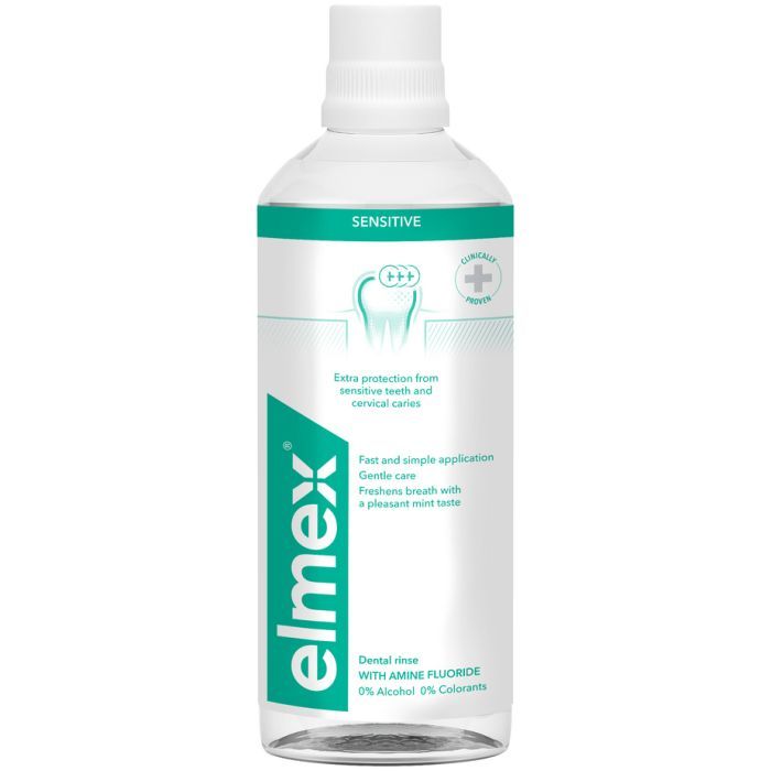 Ополаскиватель для полости рта Elmex Sensitive Plus 400 мл (7610108065370) изображение 3