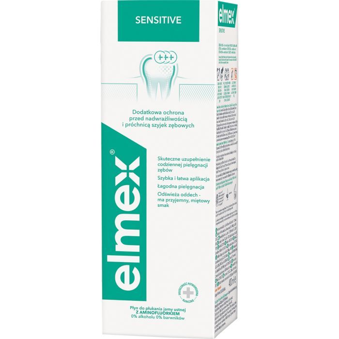 Ополаскиватель для полости рта Elmex Sensitive Plus 400 мл (7610108065370) изображение 5