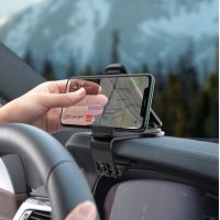 Універсальний автотримач Baseus Big Mouth Pro Car Mount (applicable to centre console) Black (SUDZ-A01) зображення 6