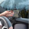 Універсальний автотримач Baseus Big Mouth Pro Car Mount (applicable to centre console) Black (SUDZ-A01) зображення 6