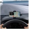 Універсальний автотримач Baseus Big Mouth Pro Car Mount (applicable to centre console) Black (SUDZ-A01) зображення 7