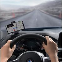 Універсальний автотримач Baseus Big Mouth Pro Car Mount (applicable to centre console) Black (SUDZ-A01) зображення 8