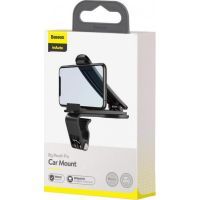 Універсальний автотримач Baseus Big Mouth Pro Car Mount (applicable to centre console) Black (SUDZ-A01) зображення 9