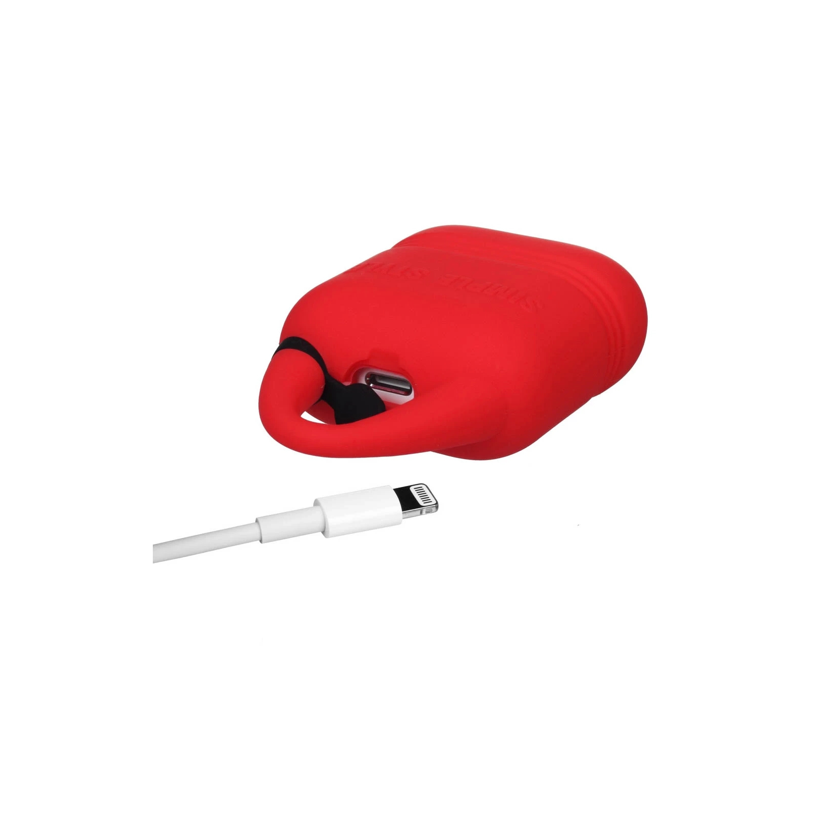 Чохол для навушників Kindon i-Smile для Apple AirPods IPH1430 Red (702347) зображення 3