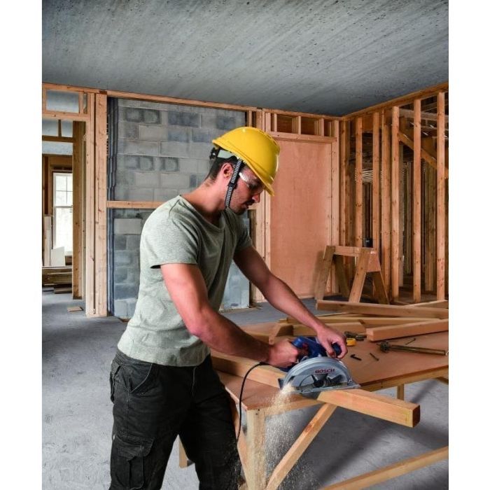 Дискова пила Bosch GKS 140 + Пиляльний диск Eco for wood (0.601.6B3.020) зображення 4