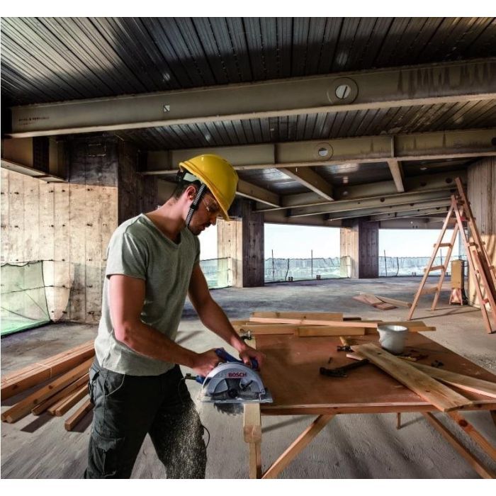 Дискова пила Bosch GKS 140 + Пиляльний диск Eco for wood (0.601.6B3.020) зображення 5