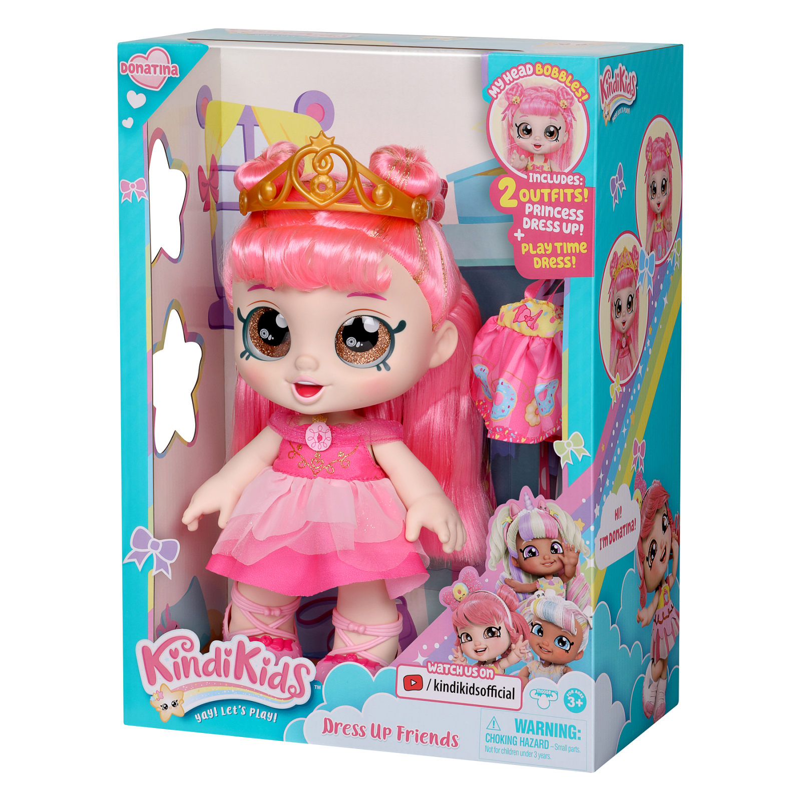 Кукла Kindi Kids Донатина - Принцесса Dress Up Friends (50065) изображение 2