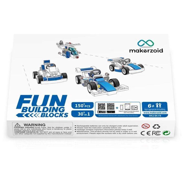 Конструктор Makerzoid Fun Building Blocks (MKZ-BK-FB) зображення 4