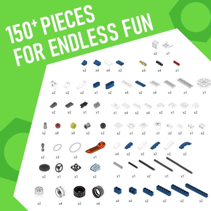 Конструктор Makerzoid Fun Building Blocks (MKZ-BK-FB) зображення 6