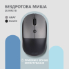 Мишка 2E MF218 Silent Wireless/Bluetooth Black/Grey (2E-MF218WBG) зображення 2