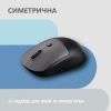 Мишка 2E MF218 Silent Wireless/Bluetooth Black/Grey (2E-MF218WBG) зображення 3