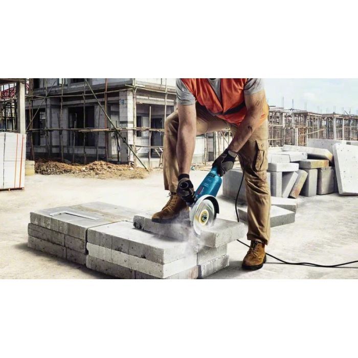 Шліфувальна машина Bosch GWS 2200, 2200Вт, 230мм, 6500 об/хв, 5.4кг (0.601.8C1.320) зображення 2