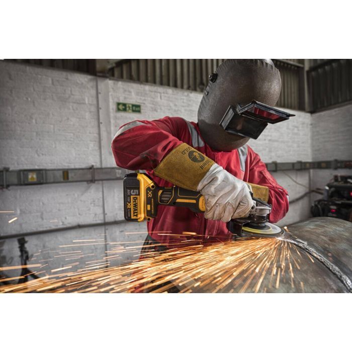 Шліфувальна машина DeWALT DCG405 18В XR Li-lon, 125 мм, 3x5Ah, кейс TSTAK (DCG405P3) зображення 8