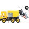 Спецтехника Tigres Авто "Middle truck" мусоровоз (желтый) в коробке (39492) изображение 2