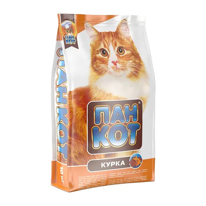 Сухой корм для кошек Пан Кот Курица 400 г (4820111140381)