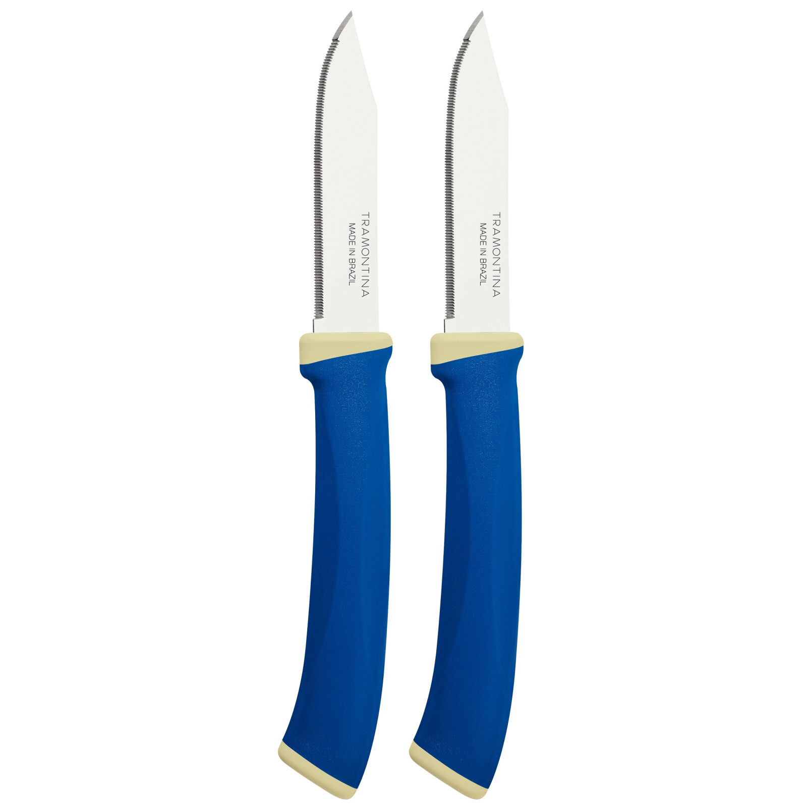Набор ножей Tramontina Felice Blue Vegetable Serrate 76 мм 2 шт (23491/213)