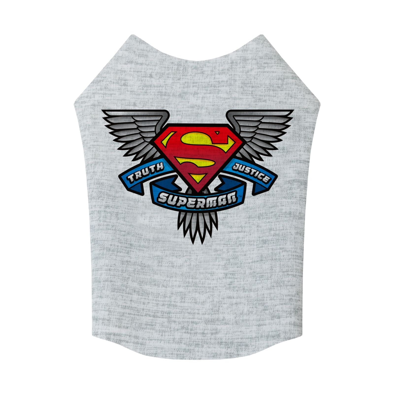 Борцовка для животных WAUDOG Clothes "Супермен, правда, справедливость" M40 (297-1021) изображение 2